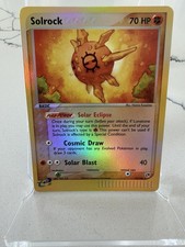 Solrock EX Sandstorm 13/100 Holo Rare English 2003 - NM on eBay