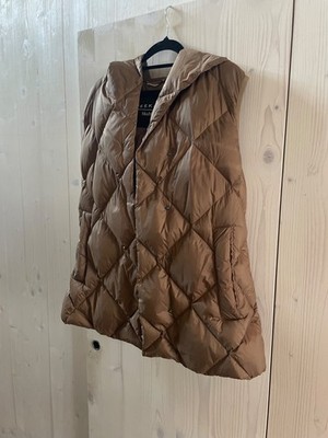 Weekend Max Mara Daunenweste Steppweste mit Kapuze   Gr. 34   neu