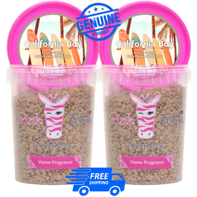 Pink Zebra California Boy Carton Sprinkles 16oz  EXP:1/2027 - 2 Pack