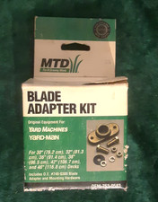 OEM MTD 753-0583 Blade Adapter Kit - Fits MANY Mowers - NOS