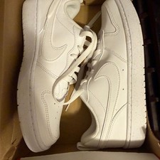 Nike Court Borough Low 2 GS Triple White Casual Shoes