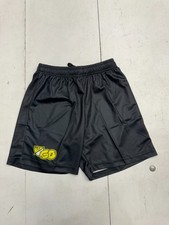 MLS Go Columbus Crew Black Yellow Print Athletic Shorts Boys Size Large
