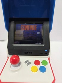SNK Neo Geo Mini 40th Anniversary Console OPEN BOX Tested Works No Controllers