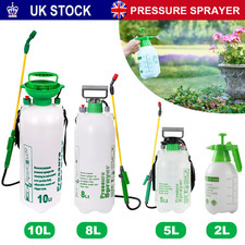 5/8/10L Garden Pressure Sprayer Bottle Fence Knapsack Chemical Weed Killer Pump