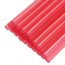 Mini Hot Glue Sticks for Glue Gun 4-inch x 0.28-inch Hot Red 30Pcs 0.36 per stick