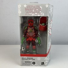 Star Wars Black Series Holiday Edition Scout Trooper 6 Action Figure 2021