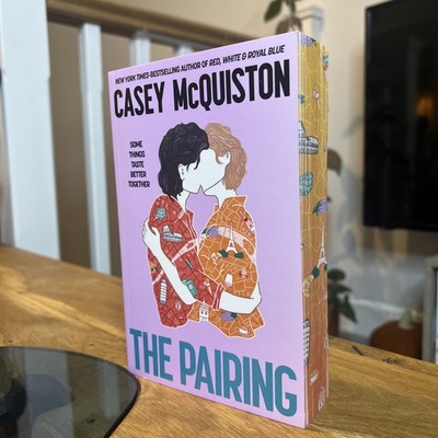 The Pairing by Casey McQuiston  The Works SPRAYED EDGE, FIRST EDITION PAPERBACK