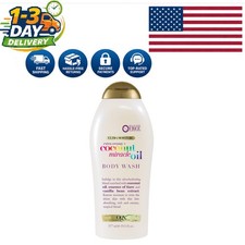 OGX Coconut Miracle Oil Body Wash - Ultra Moisturizing Shower Gel 19.5oz 0.56 per gallon