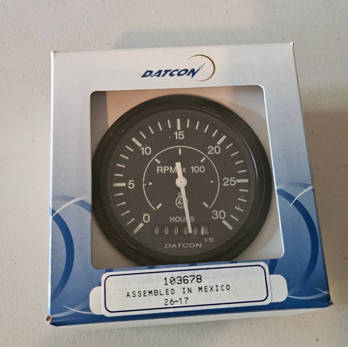 103678 - Tacómetro Datcon 12V (NUEVO)
