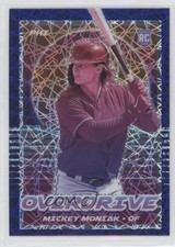2021 Panini Chronicles Overdrive Blue Velocity Prizm Mickey Moniak #10 01ba