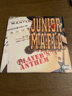 JUNIOR M.A.F.I.A Player's Anthem 12'' Vinyl Single 1995 Atlantic Record 0-95750