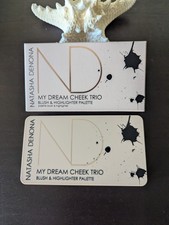 NATASHA DENONA My Dream Cheek Trio Blush  Highlighter Palette NIB