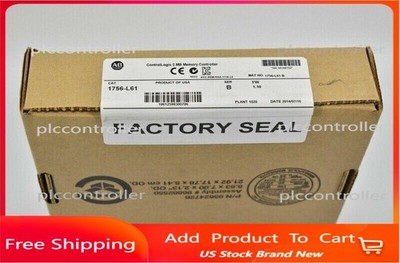 Allen-Bredley AB 1756-L61 SER B ControlLogix 2MB Memory Controller 1756L61