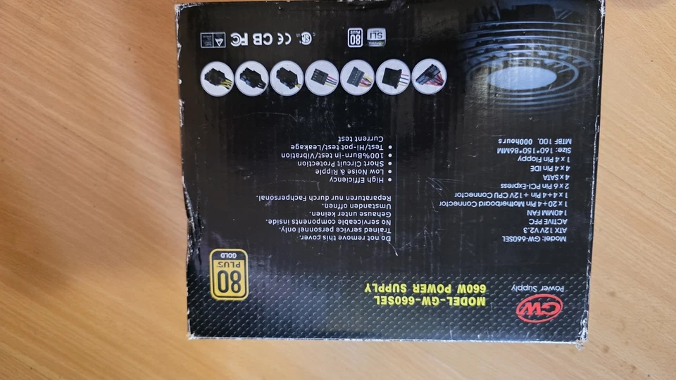 GW POWER SUPPLY 660W PSU - Image 3 of 4