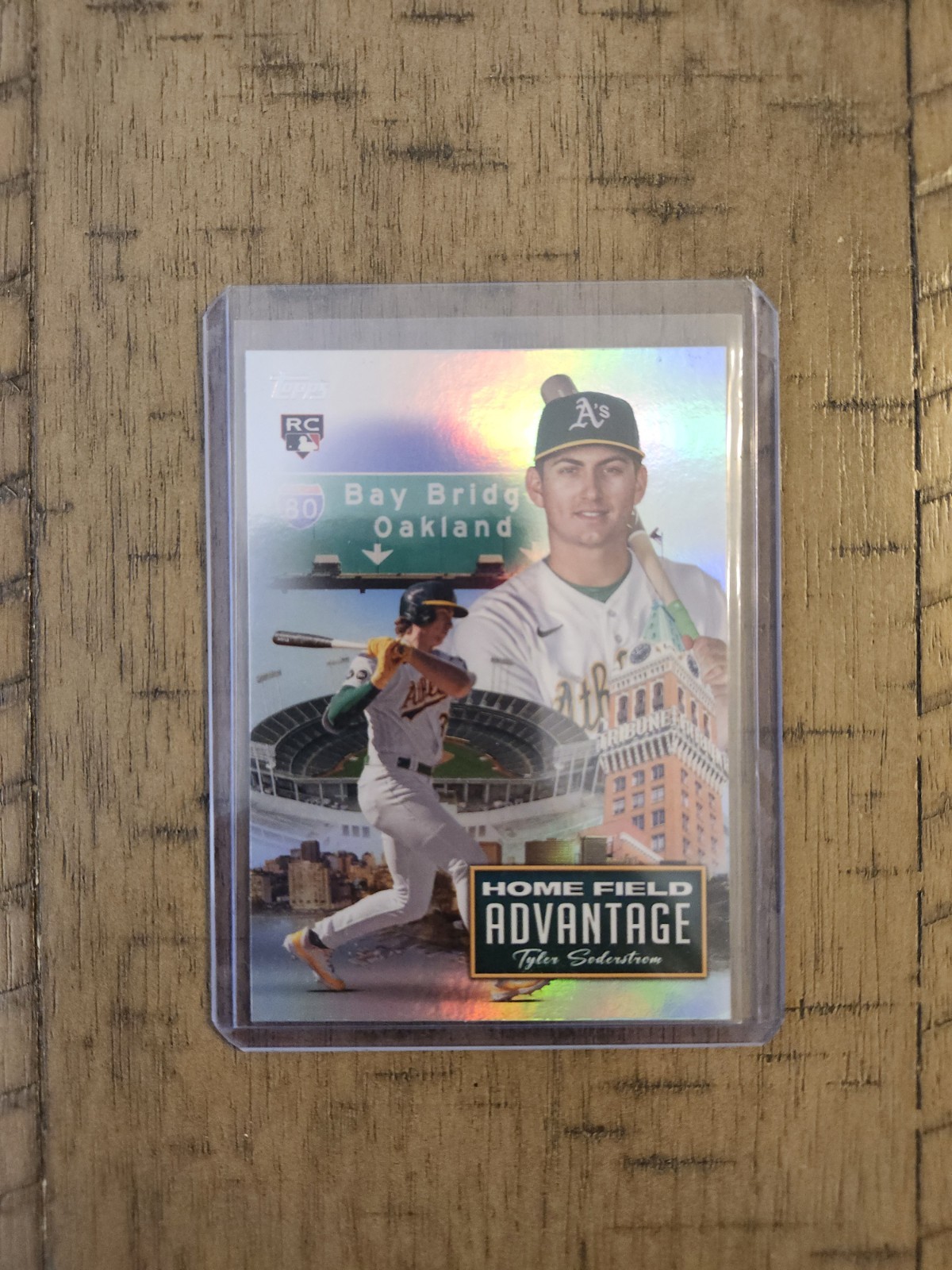 Tyler Soderstrom 2024 Topps Series 2 Baseball HFA-18 Home Field Advantage Rookie