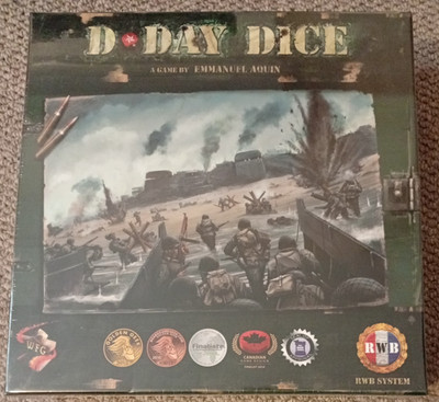 D Day Würfel Brettspiel 2. Edition Brandneu Sealed RWB System World Forge Games