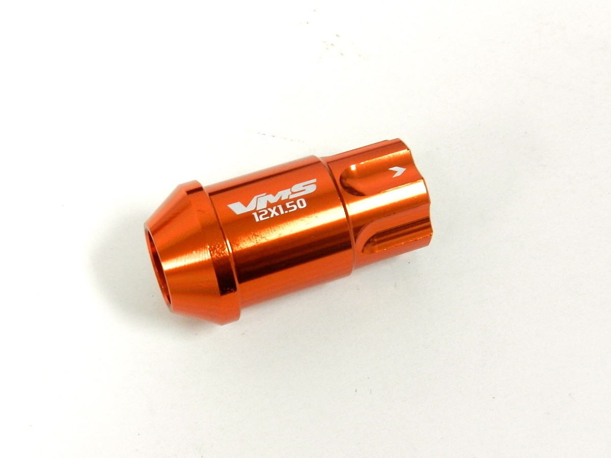 16PC VMS RACING 12X1.25MM ALUMINUM LOCKING LUG NUT SET