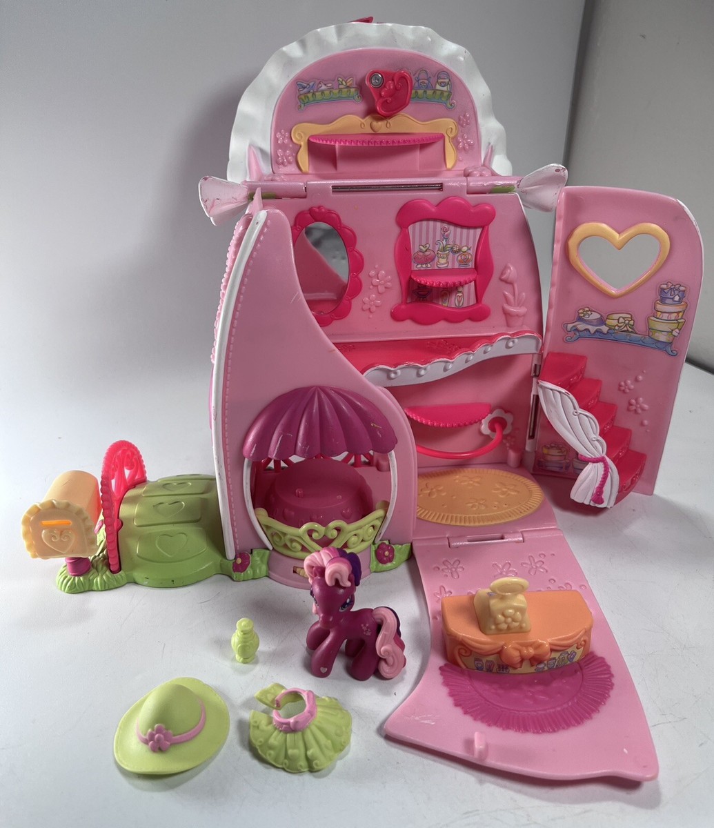 My Little Pony Fancy Fashions Boutique Purse House 2007 Playset