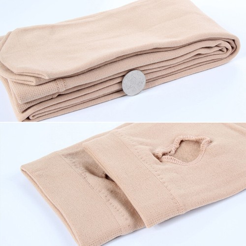 Leggings Da Donna Pantaloni Ai Piedi Caldo Pile Spesso Termico Elasticizzato . - Foto 15 di 31