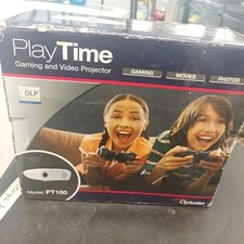 Optoma Play Time Gaming And Video Projector Model Pt100