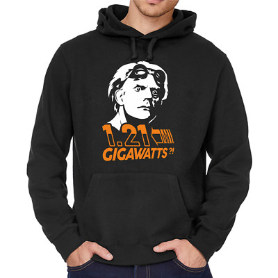 Doc Brown Zurück in die Zukunft Back to the Future Spaß Kapuzenpullover Hoodie
