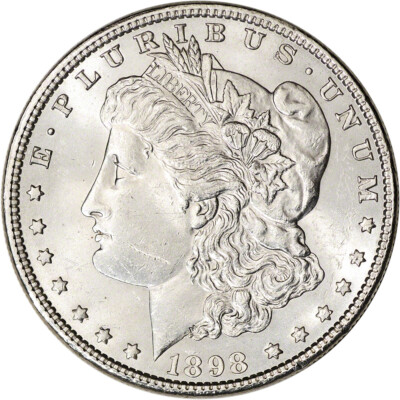 US Morgan Silver Dollar $1 - PCGS MS64 - Pre 1921 Random Date and