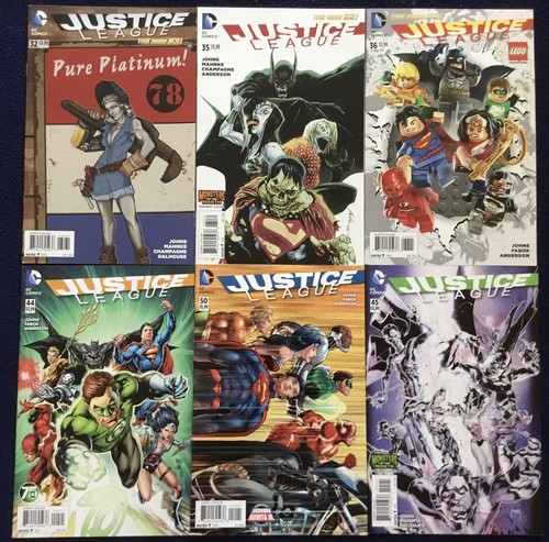Justice League 0-52 Complete Run 23.1-23.4 & Futures End 1 & Variants DC New 52 - Afbeelding 10 van 10