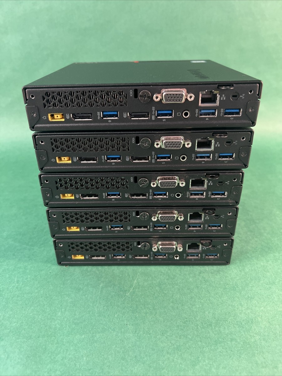 Lot Of 5 Lenovo ThinkCentre M700 Tiny PC i5-6400T 4GB RAM Lot Of 5 Lenovo ThinkCentre M700 Tiny PC i5-6400T 4GB RAM