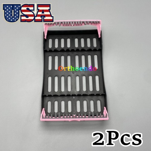 Plastic Dental Sterilization Cassette Box Tray Rack For 10 Instruments Autoclave - Picture 6 of 14