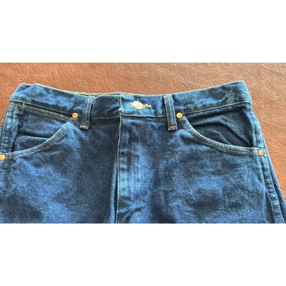 Jeans Wrangler 16 Husky cintura ajustable Foto 2 de 4