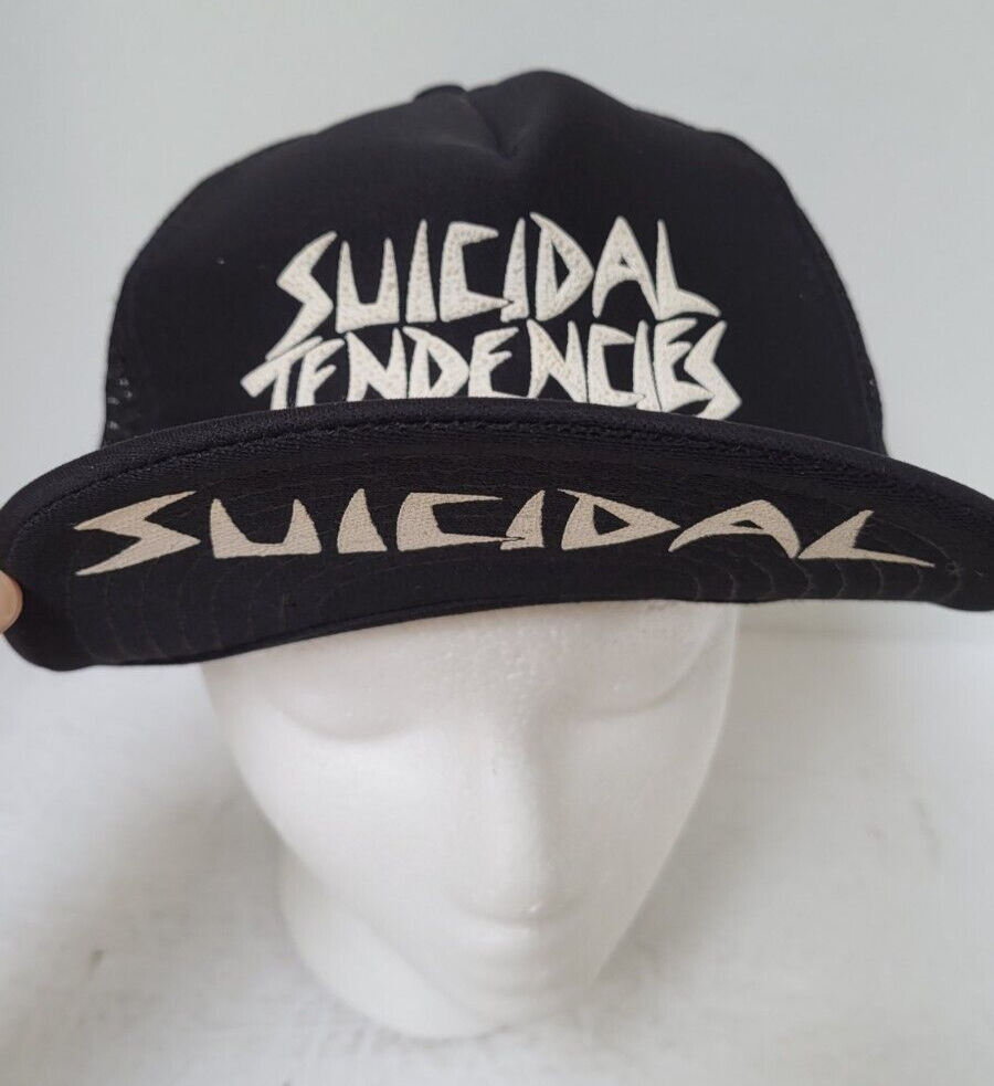 Vintage 90s Suicidal Tendencies Flip Cap Trucker Mesh Back Vintage 90s Suicidal Tendencies Flip Cap Trucker Mesh Back