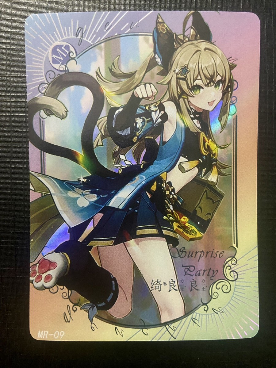 MEN'S EYE KIRARA 4本セット 10g×4 Kirara - Genshin Impact CCG TCG ACG Set MR Holo Rare MR-09 Trading