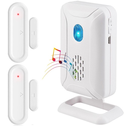 Wireless Door Open Chime Window Alarm with Mute Mode 36 Chime Welcome for Store - Picture 14 of 18
