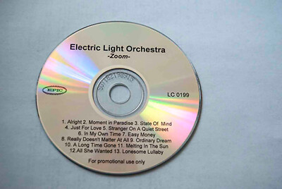 ELO Electric Light Orchestra - Zoom german promo CD different versions