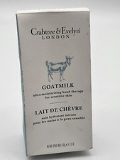 Crabtree Evelyn Goatmilk Moisturizing Hand Therapy Cream Sensitive Skin 3.5 oz
