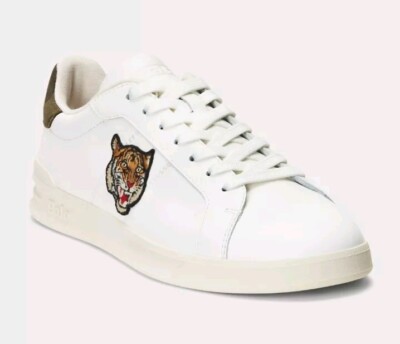 Polo Ralph Lauren Heritage Court Ii Tiger Leather Sneaker