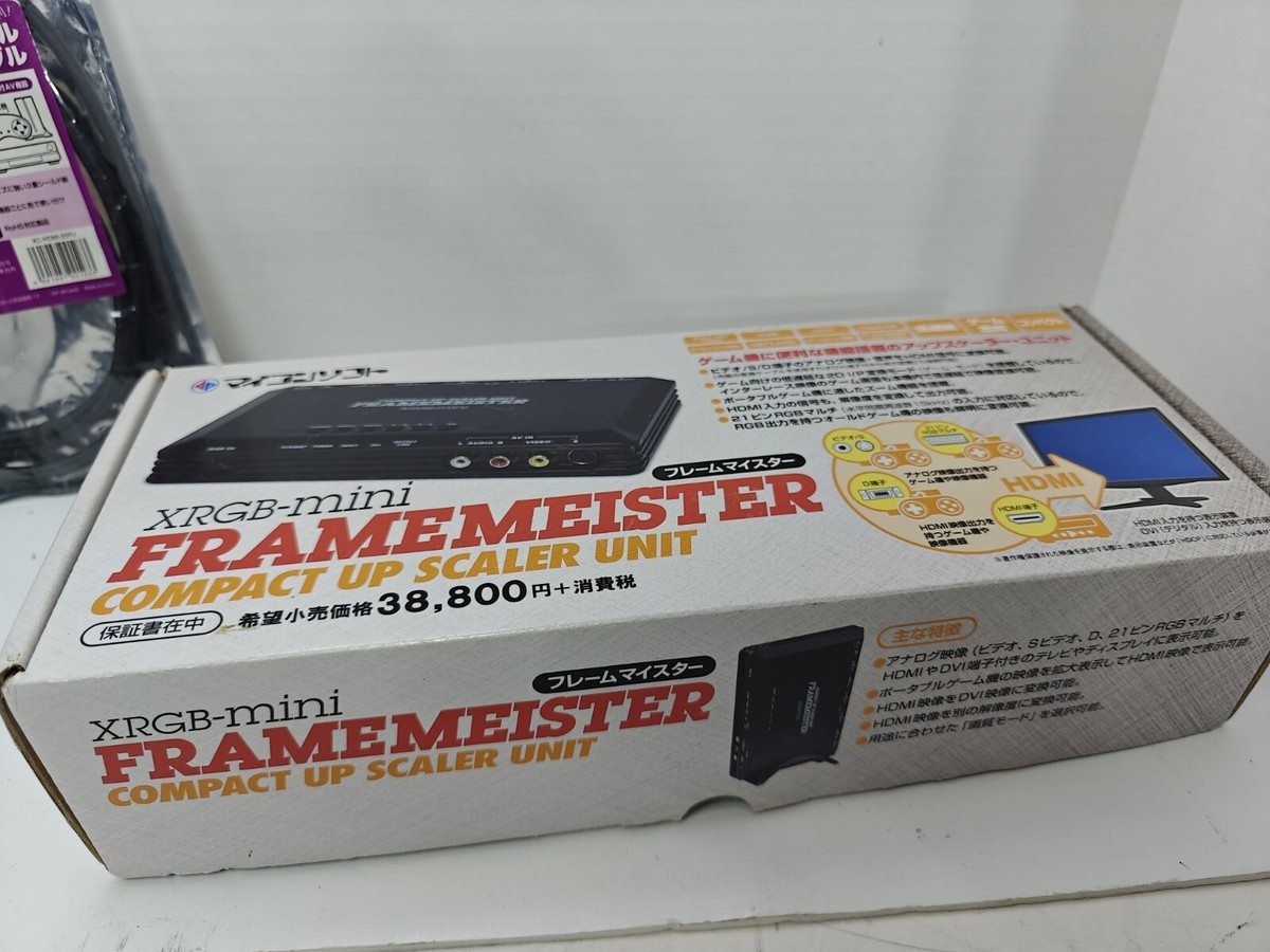 【新品相当】XRGB-mini　FRAMEMEISTER Framemeister XRGB-mini Up Scaler RGB zu HDMI Converter inkl