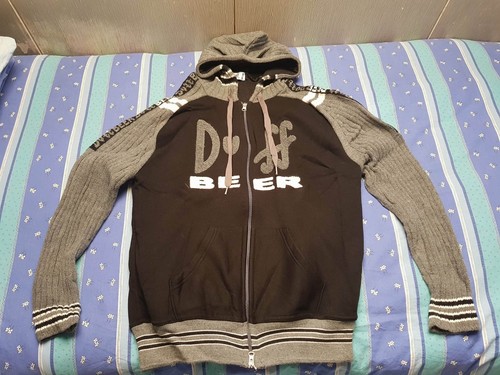 FELPA CON CAPPUCCIO DUFF BEER TAGLIA XL - NUOVA - SIMPSONS | eBay