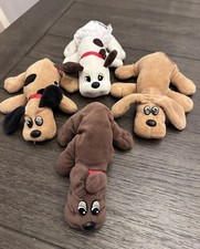 Vintage Lot of Tonka 1985-86 Newborn Pound Puppies, Hasbro Pound Puppy w/ Diaper