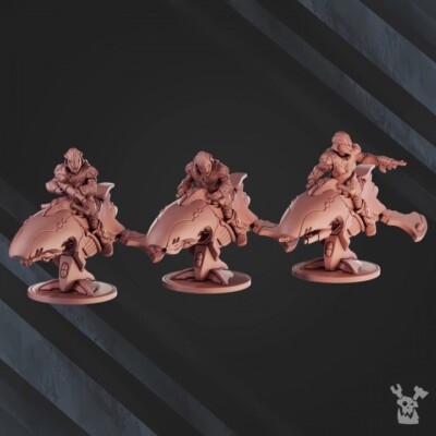 3 Star Alves The Star Riders Team - DakkaDakka Store/Sci-Fi/Table Top Miniaturen