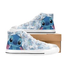 Custom Stitch High Tops Sneaker Canvas Women Shoes