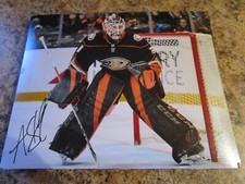 ANTHONY STOLARZ SIGNED 8 X 10 MATTE PHOTO ANAHEIM DUCKS (B)