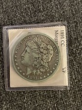 1891-CC Morgan Dollar
