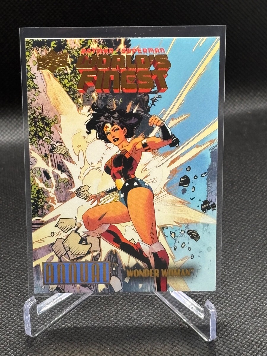 WF-4 2023-24 Upper Deck DC Annual WORLD'S FINEST WONDER WOMAN | eBay