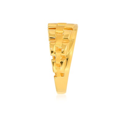 22K Robust Connection Men Gold Ring By Senco Gold Gift For Him