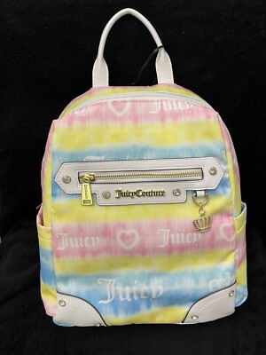 Juicy Couture Tie Dye  Tie Light  Backpack Hot New Style New w/ Tags!