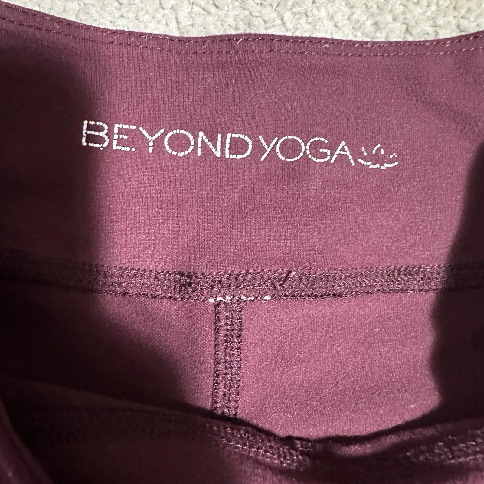 beyond-yoga mid waist stretch skinny leggings