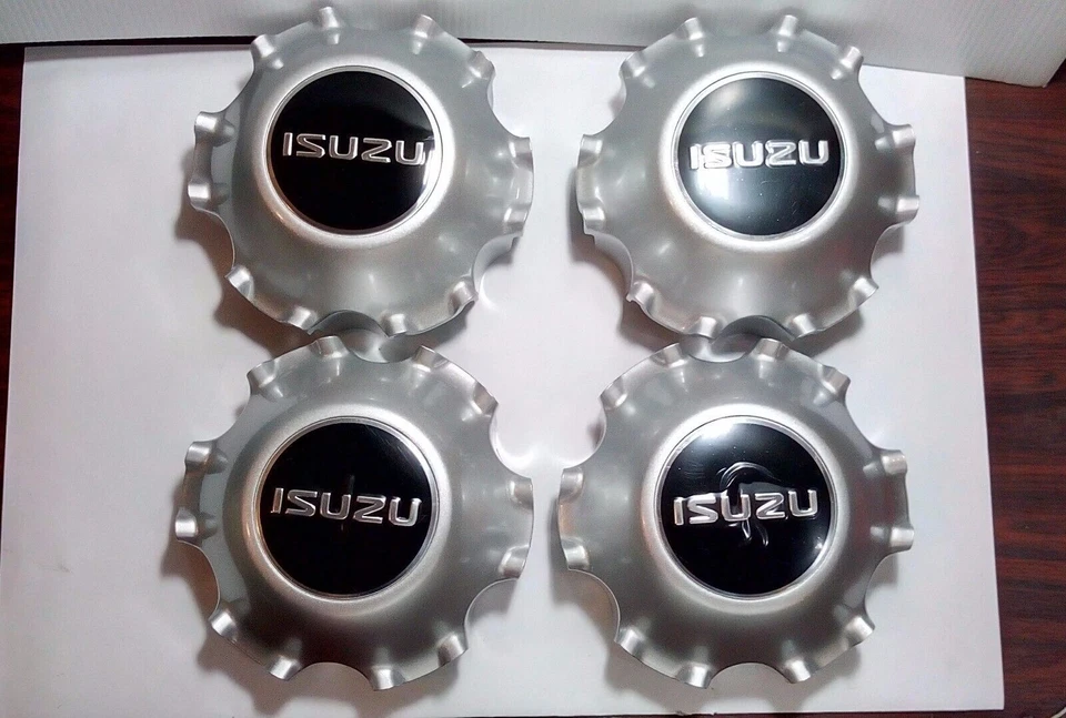 Set of 4 Genuine Cover Hub Center Wheel Cap For 2016-2019 Isuzu 4WD Rodeo Hiland - Image 2 of 4