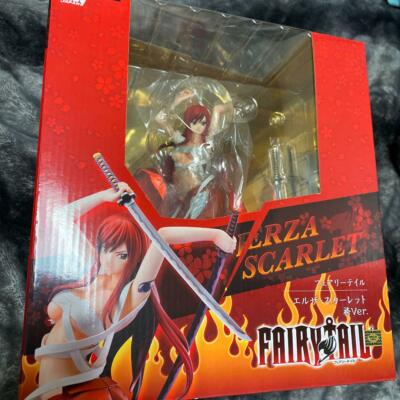 FAIRY TAIL Erza Scarlet Hakama Ver Figure 1/8 Scale Painted PVC