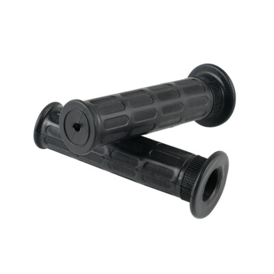 Left and Right Handlebar Grips For Suzuki JR50 K15 MT50 PE175 PE250 RE5 RB50